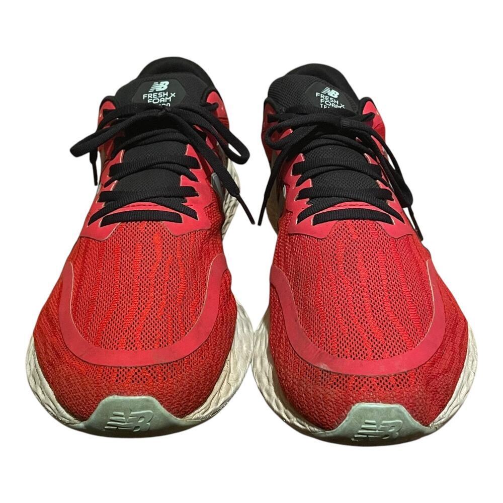 🔥 New Balance Fresh Foam Tempo Men’s Running Shoes Red Black Size 12 Athletic - Picture 5 of 9